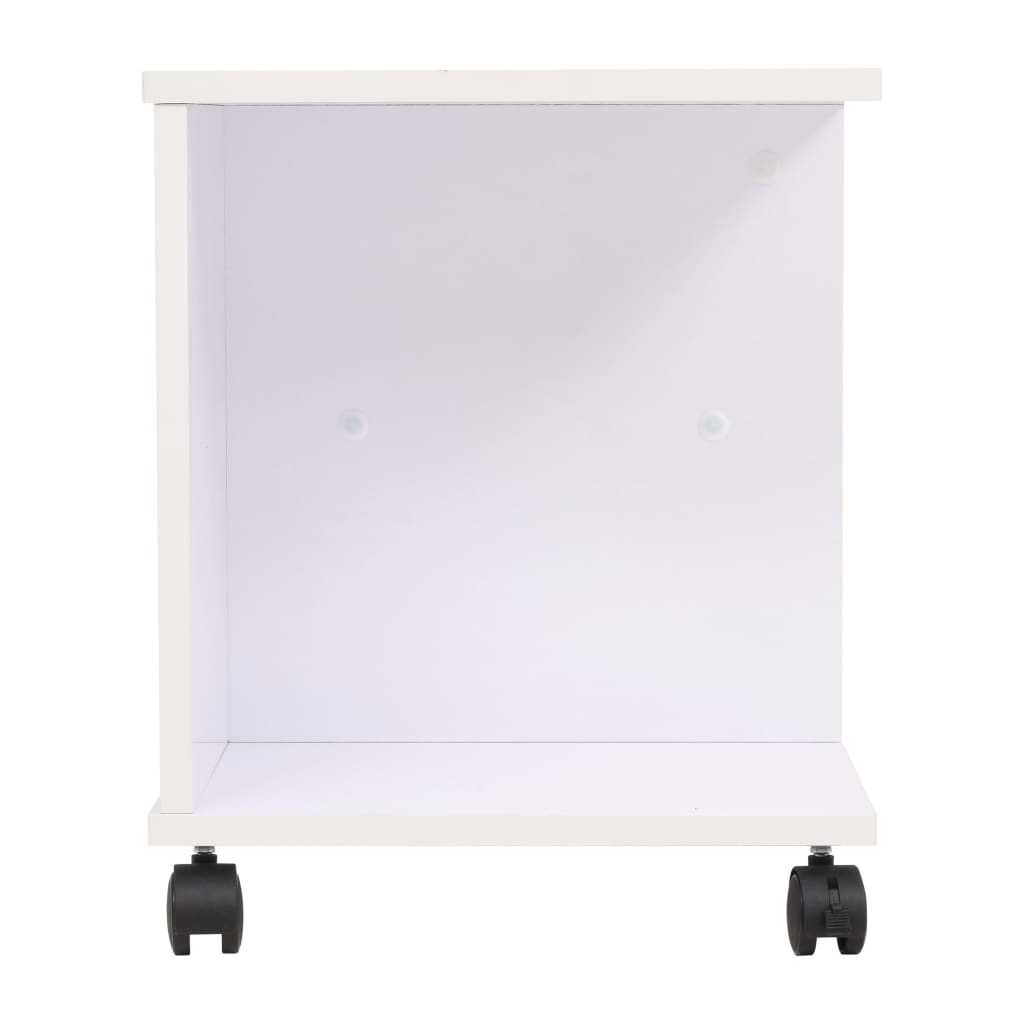 Beistelltisch mit Rollen 50×35×42 cm Eichenbraun