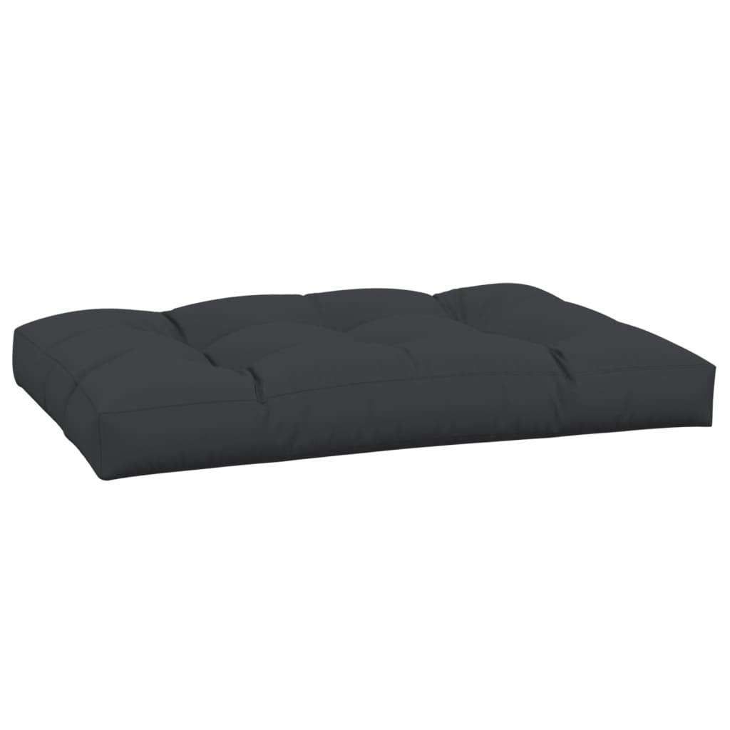 Palettenkissen Anthrazit 50x50x12 cm Stoff