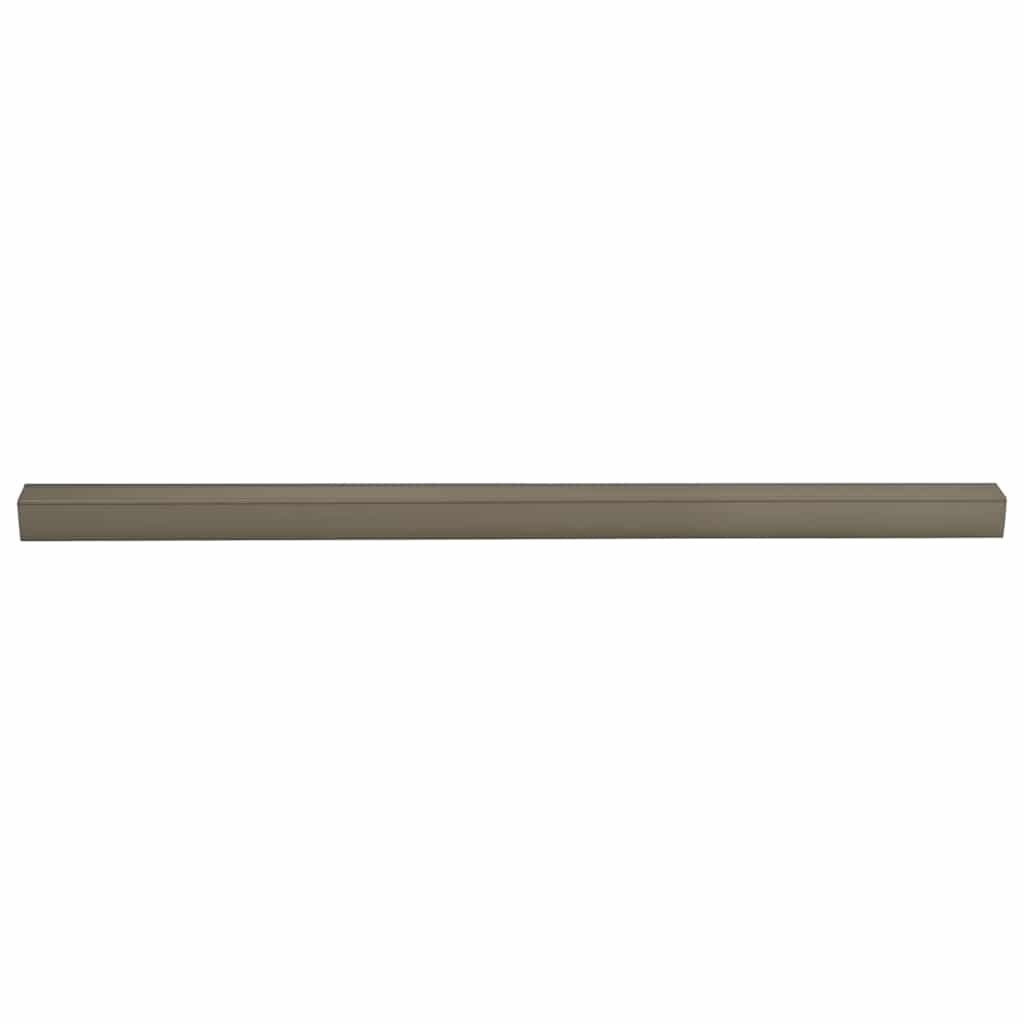 Treppenkantenprofile in L-Form 15 Stk. Aluminium 90 cm Silbern