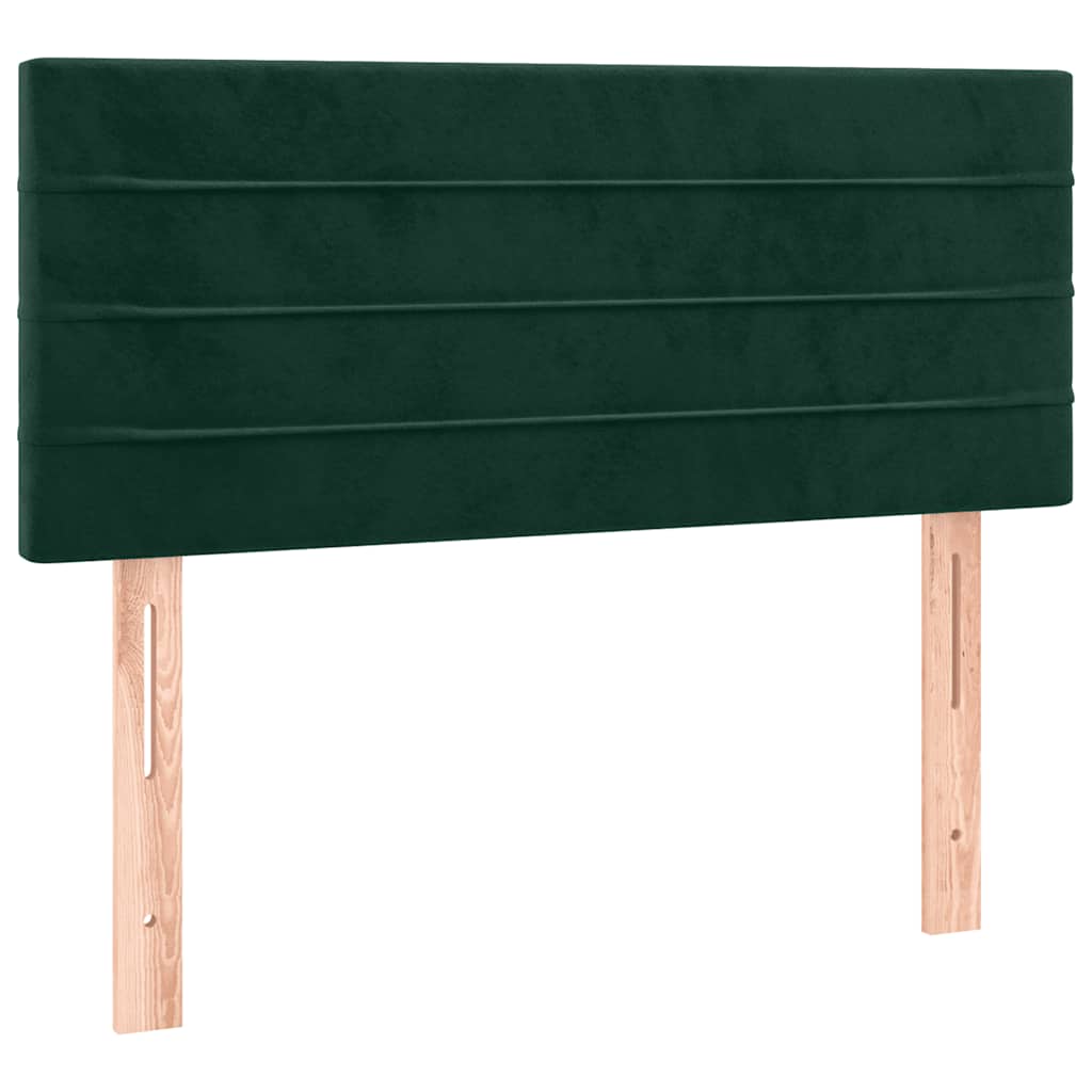 Kopfteil Hellgrau 80x5x118/128 cm Samt
