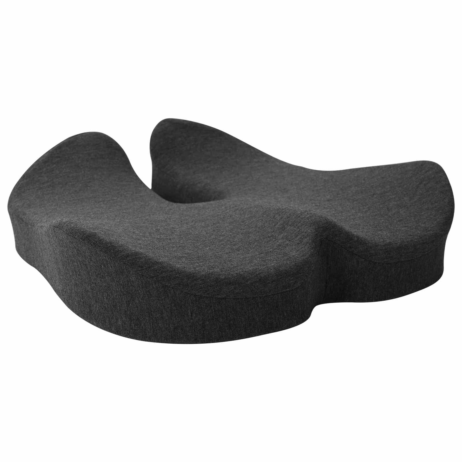 Sitzkissen Einfarbig Hellgrau 50 x 43 x 10 cm Viscoschaum