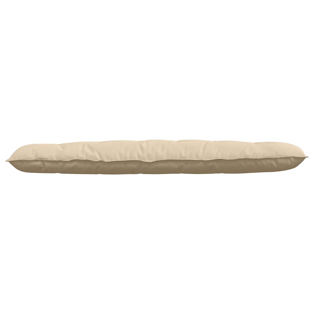 Rückenkissen Taupe 50 x 45 cm Mikrofaserstoff