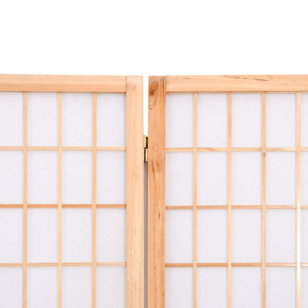 3-tlg. Paravent Japanischer Stil Faltbar 120x170 cm Schwarz