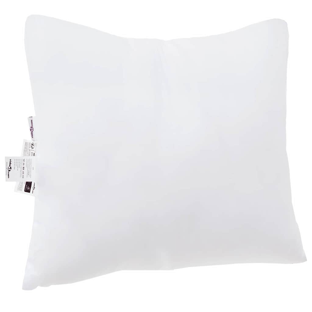 Kopfkissen mit Kissen Weiß 60 x 40 x 20 cm Polyester