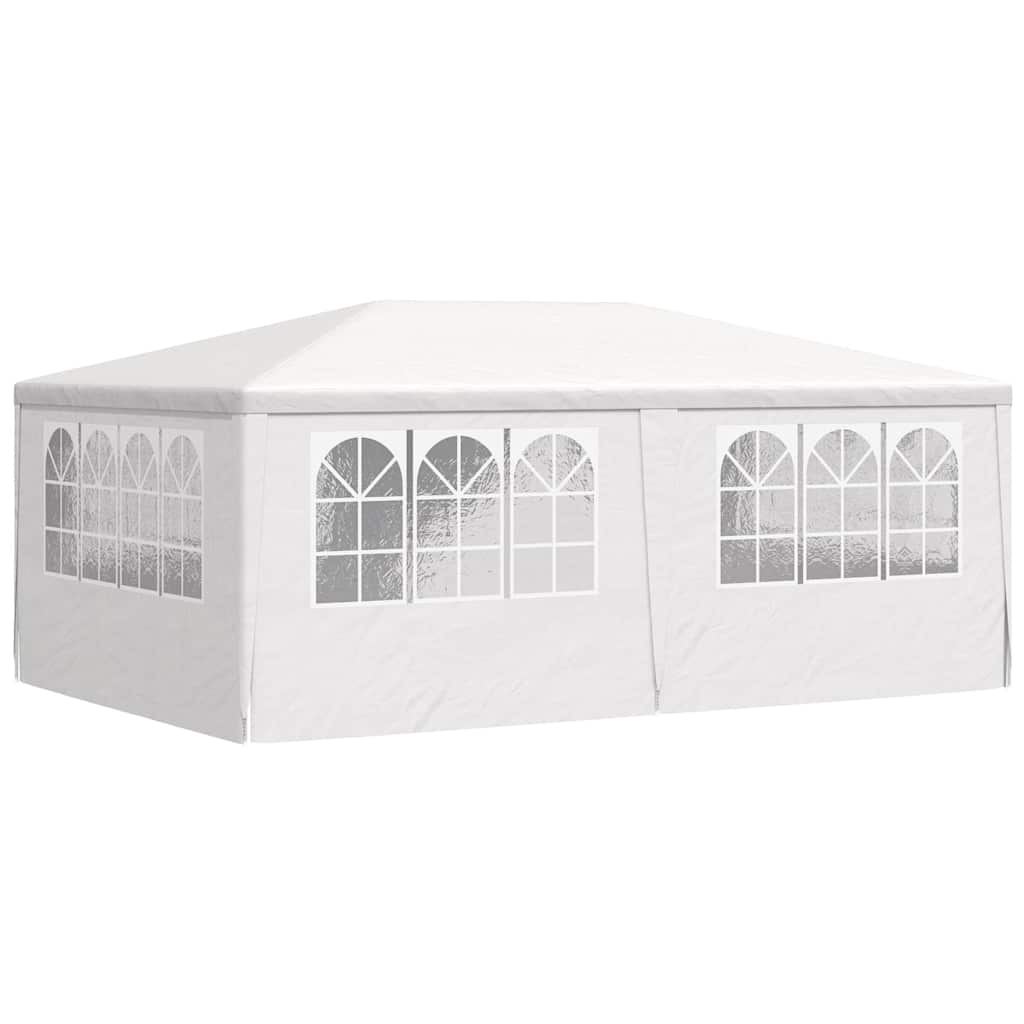 Party-Zelt Rot 200 x 200 x 240 cm PE und Stahl