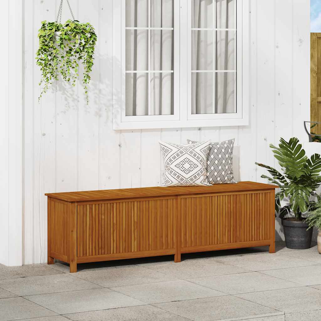 Gartenbox 90x50x58 cm Massivholz Akazie