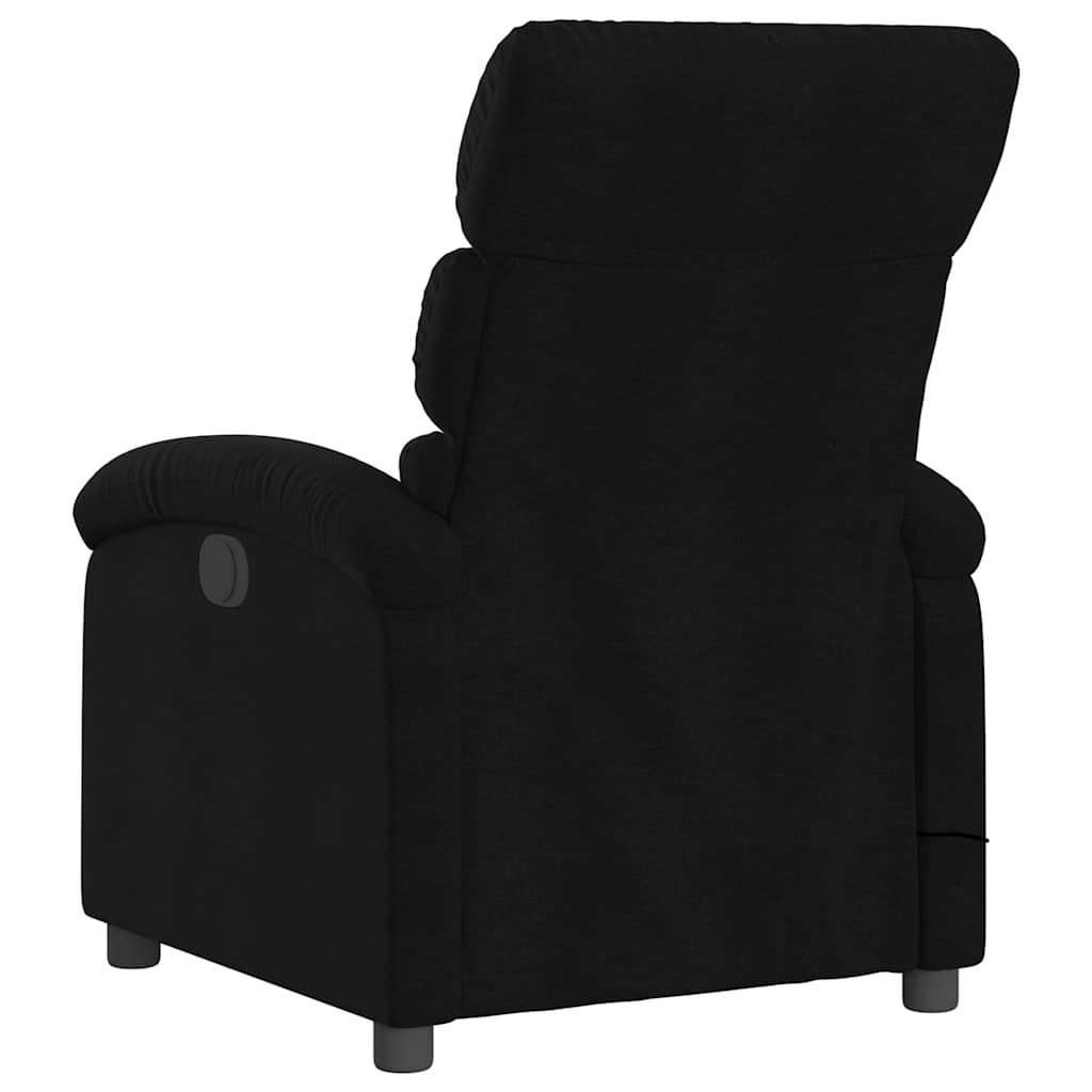Massage-Relaxsessel, hellgrauer Stoff