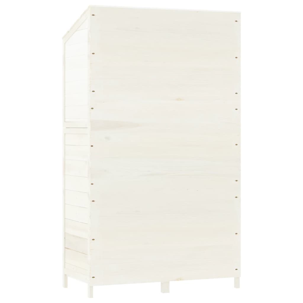 Geräteschuppen 55x52x174,5 cm Massivholz Tanne