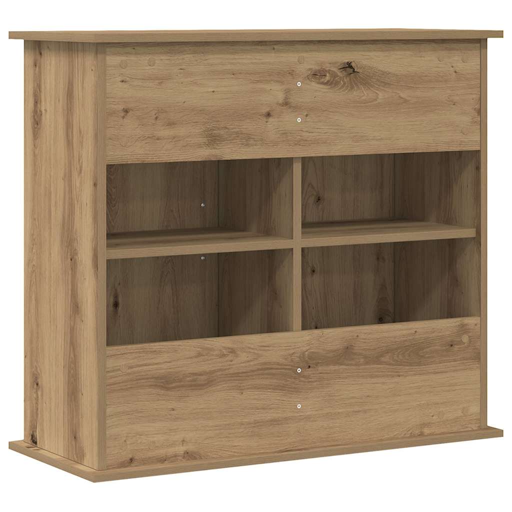 Aquariumständer Weiß 81x36x73 cm Holzwerkstoff