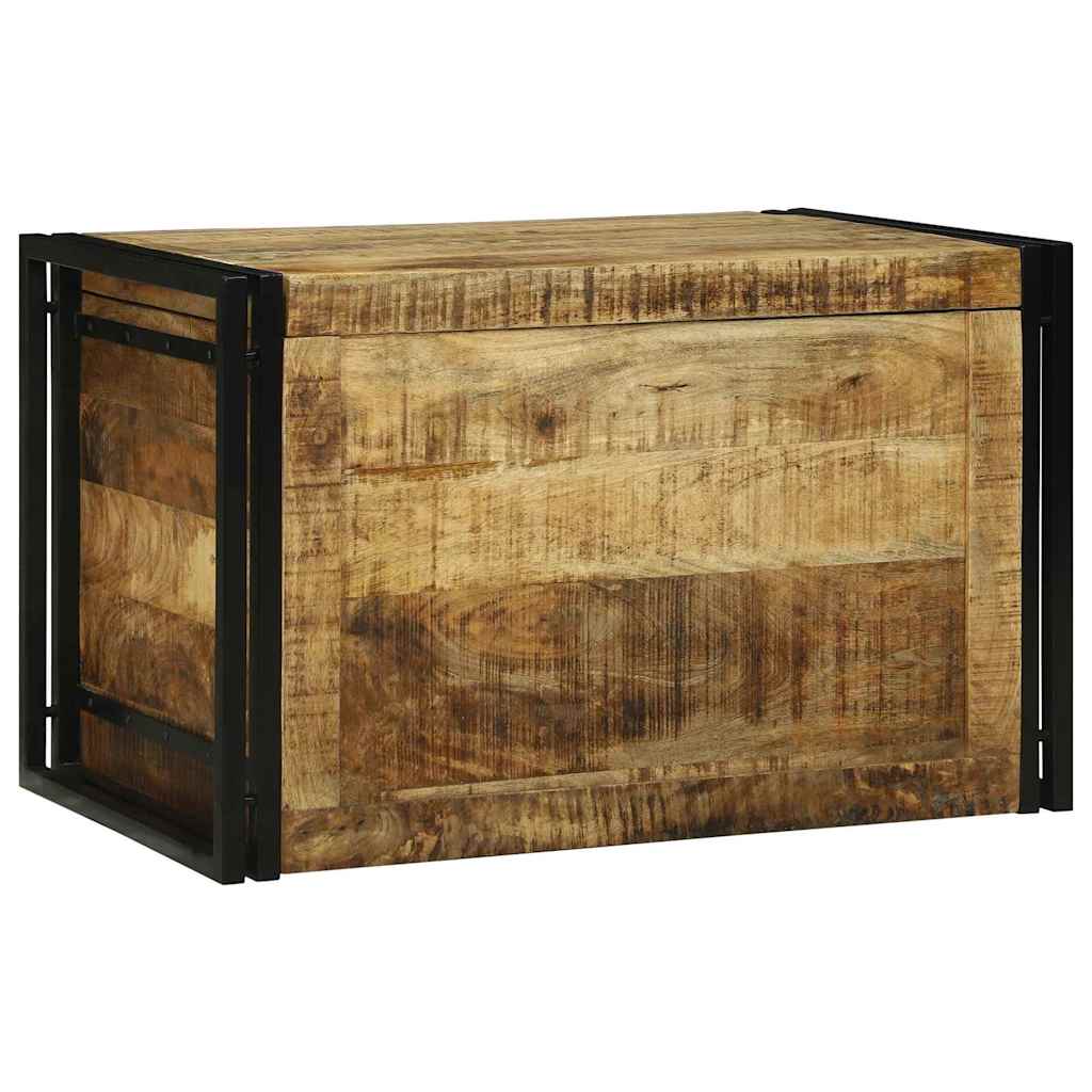 Aufbewahrungsbox 50 x 50 x 50 cm Massives upgecyceltes Holz