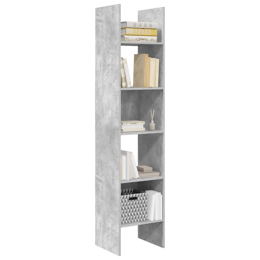 Bücherregal Weiß 40x35x180 cm Holzwerkstoff