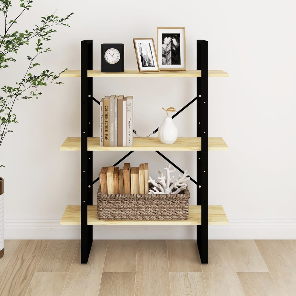 Bücherregal Weiß 80x30x105 cm Holzwerkstoff