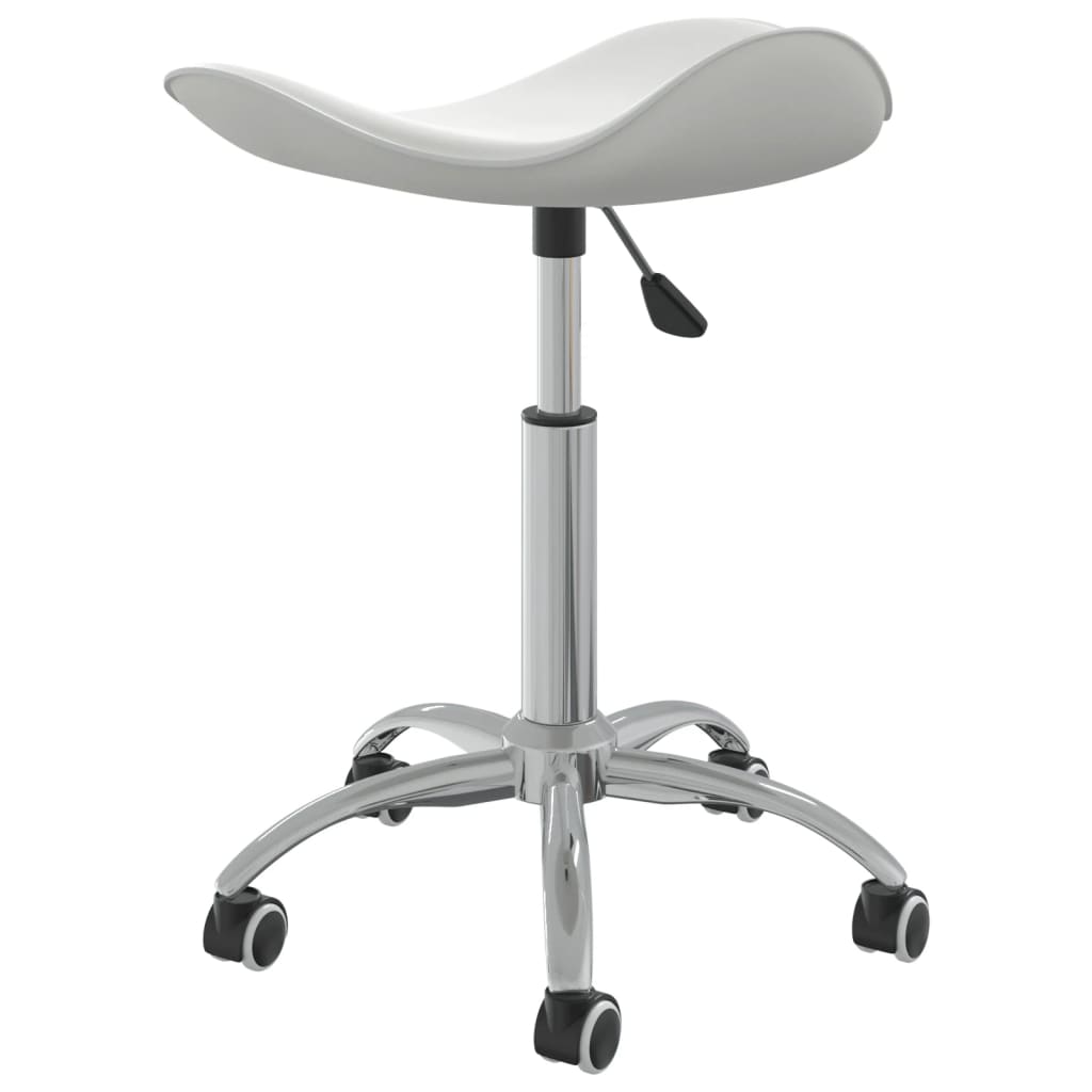 Bürostuhl Creme Kunstleder