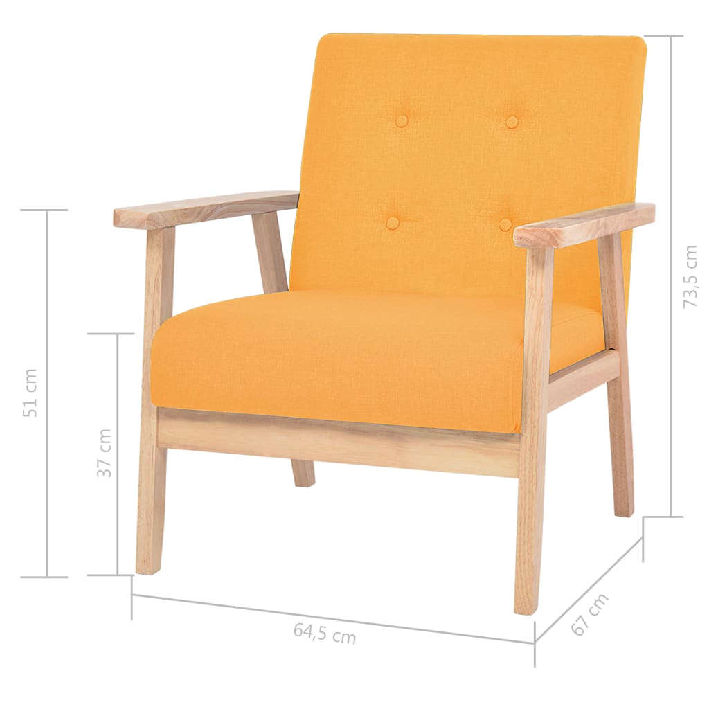 2-Sitzer-Sofa Stoff Hellgrau