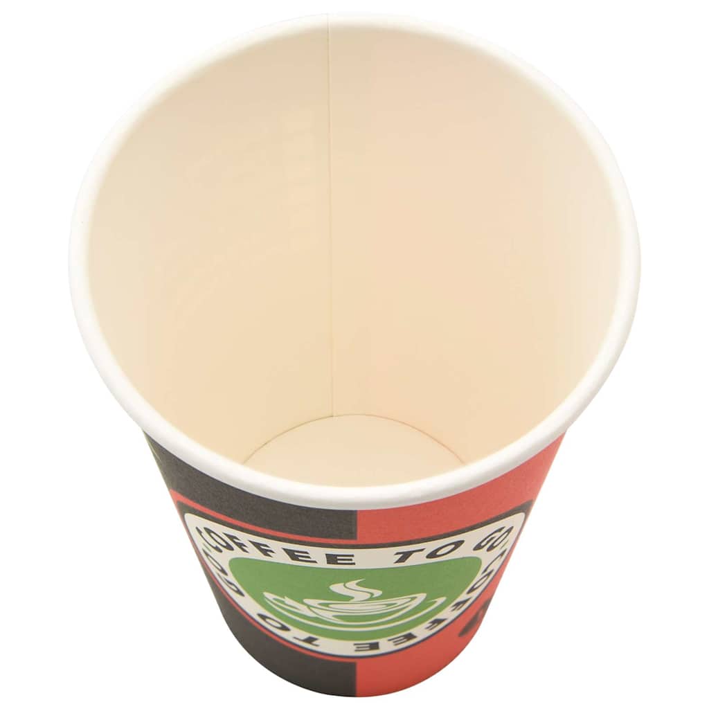 1000 Stk. Einweg-Kaffeebecher Pappe 120 ml (4 oz)