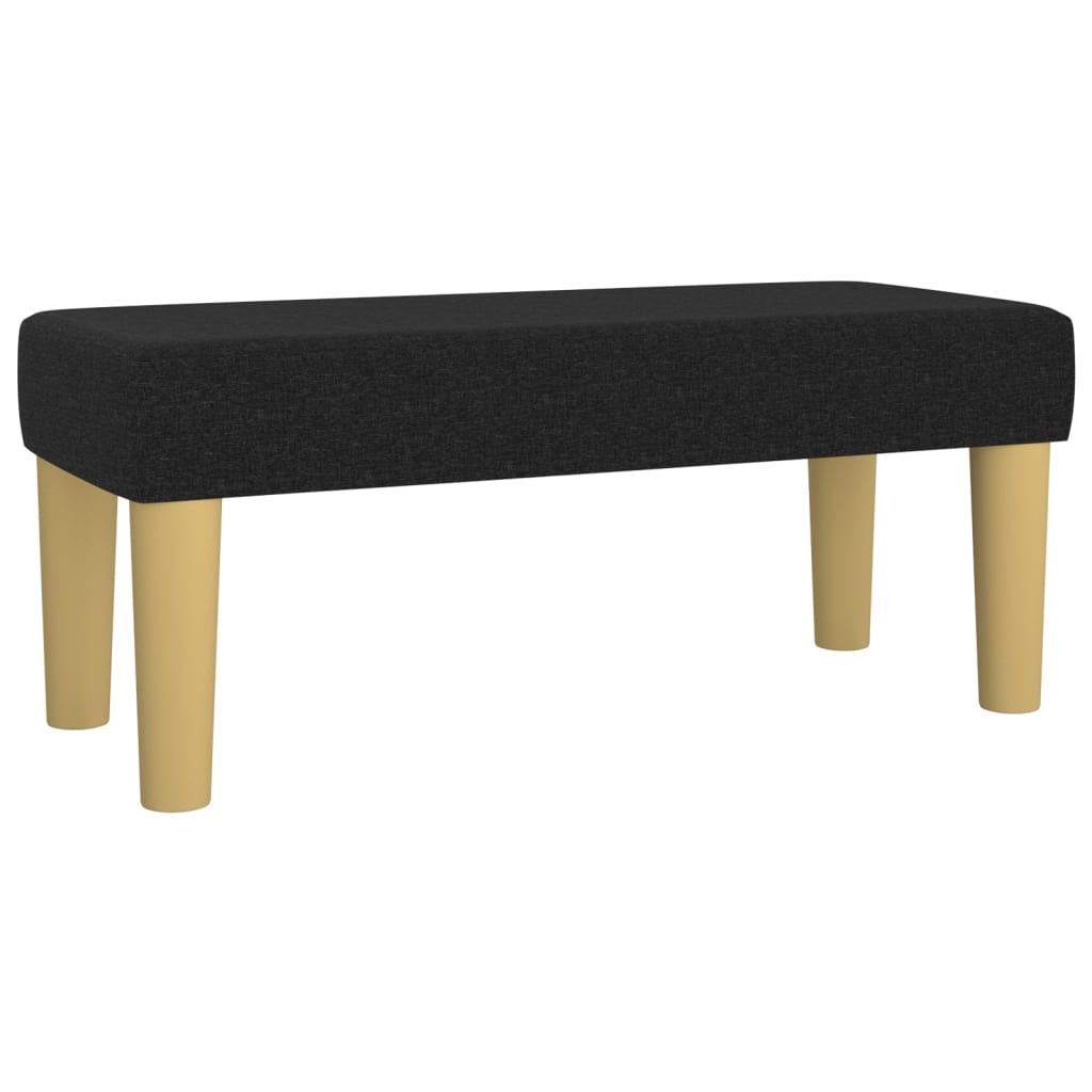 Sitzbank Hellgrau 70x30x30 cm Stoff