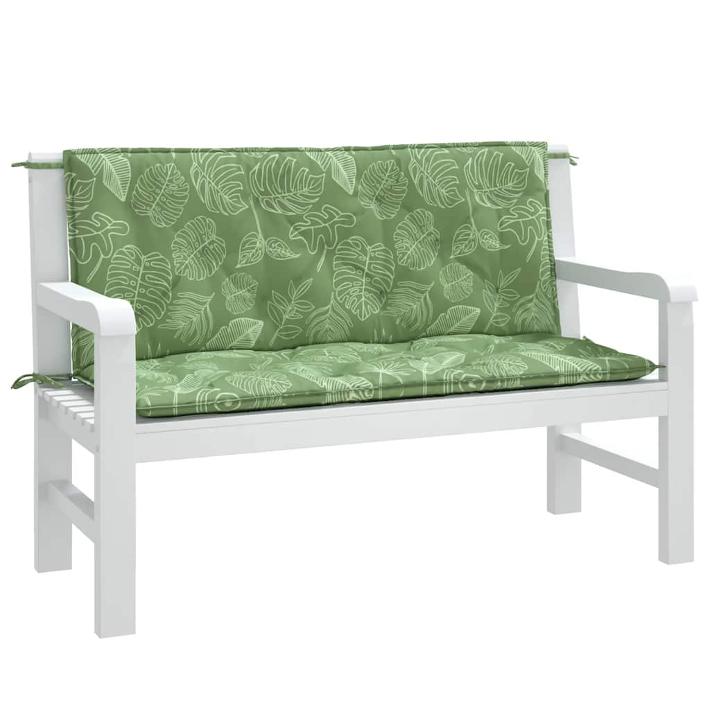 Gartenbank-Auflage Anthrazit 100x(50+50)x7 cm Oxford-Gewebe