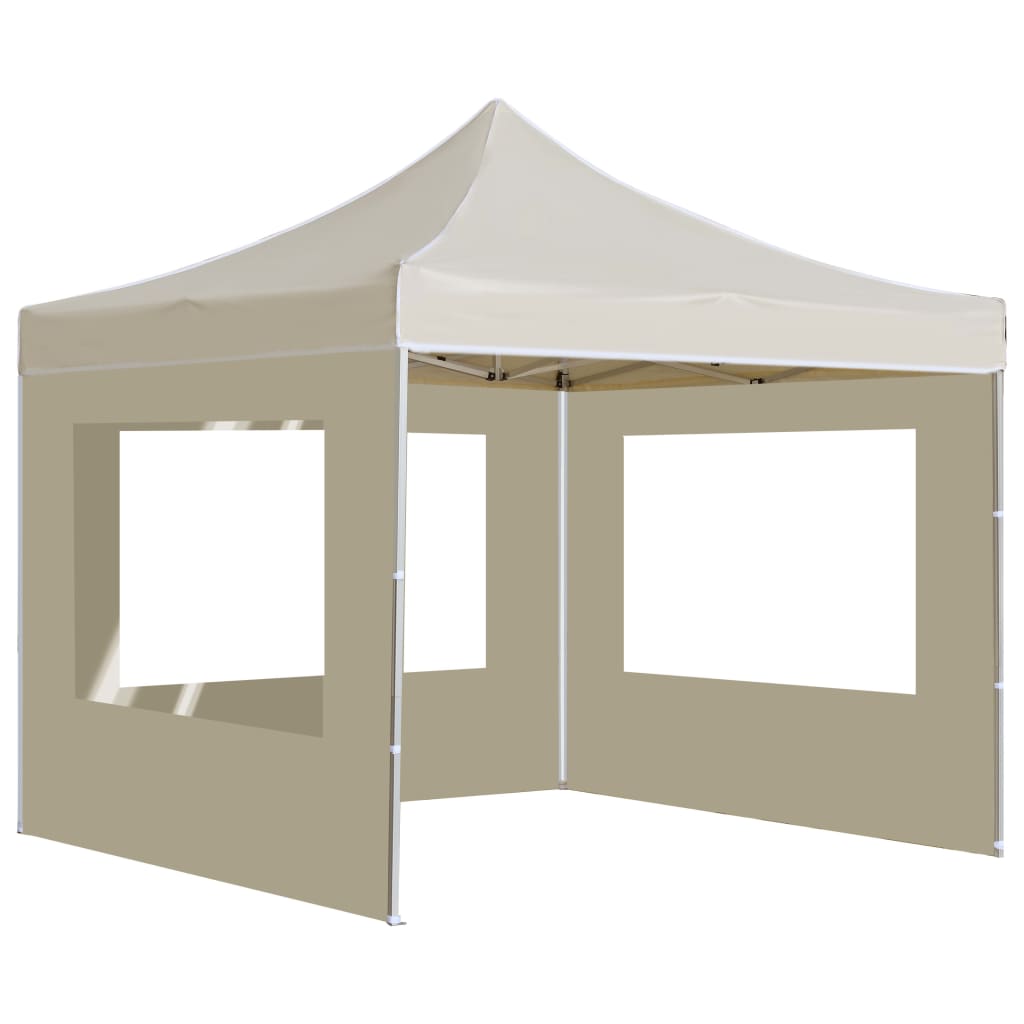 Profi-Partyzelt Faltbar Aluminium 2x2 m Anthrazit