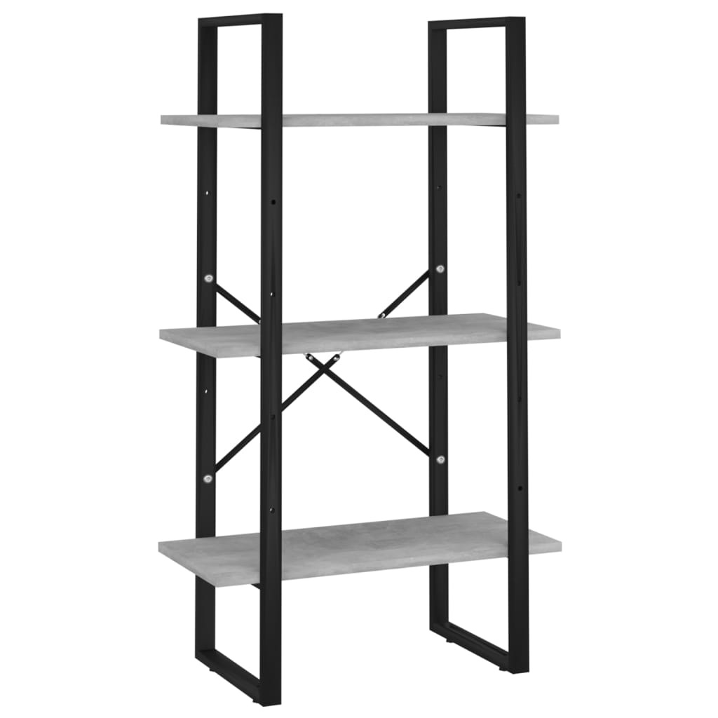 Bücherregal 5 Fächer Weiß 40x30x175 cm Holzwerkstoff