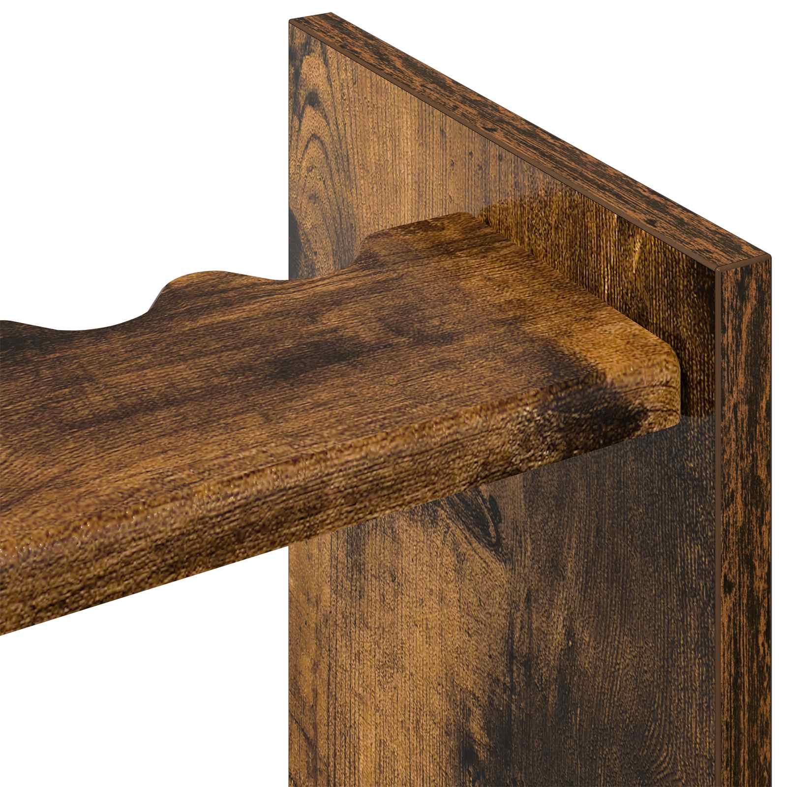 Billardqueue-Ständer Holzwerkstoff 60 x 20 x 57 cm Weiß