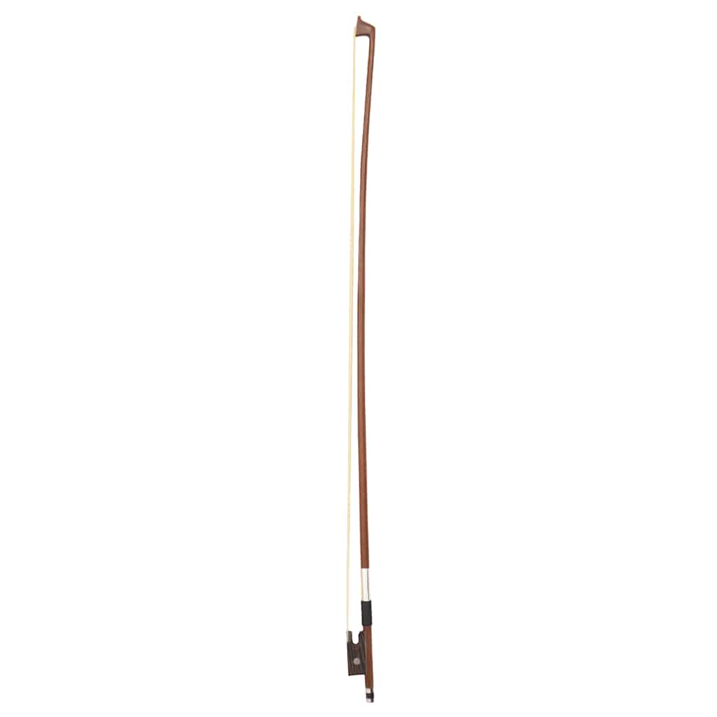 Violine Komplettset mit Bogen und Kinnhalter Dunkles Holz 4/4