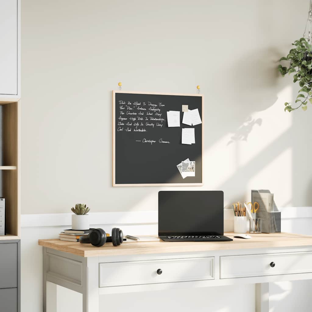 Magnetisches Whiteboard mit massivem Kiefernholzrahmen 40x30 cm