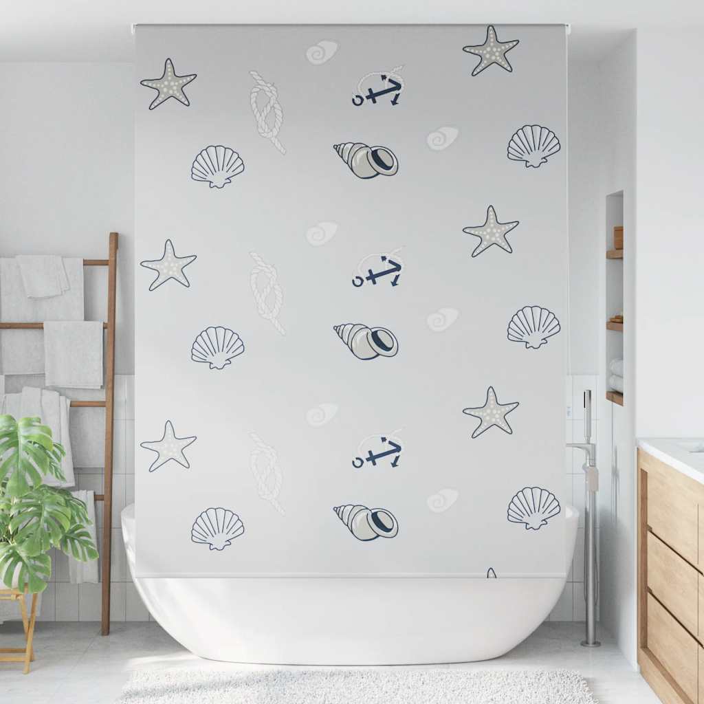 Duschrollo 60x240 cm Stoffbreite 56 cm