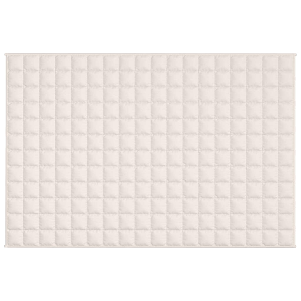 Gewichtsdecke Grau 122x183 cm 5 kg Stoff