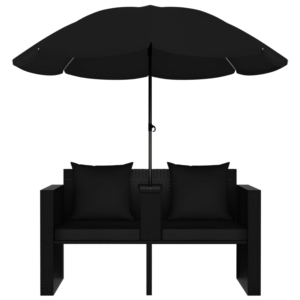 Garten-Sofa mit Kissen 8 pcs Beige und Hellgrau Poly-Rattan