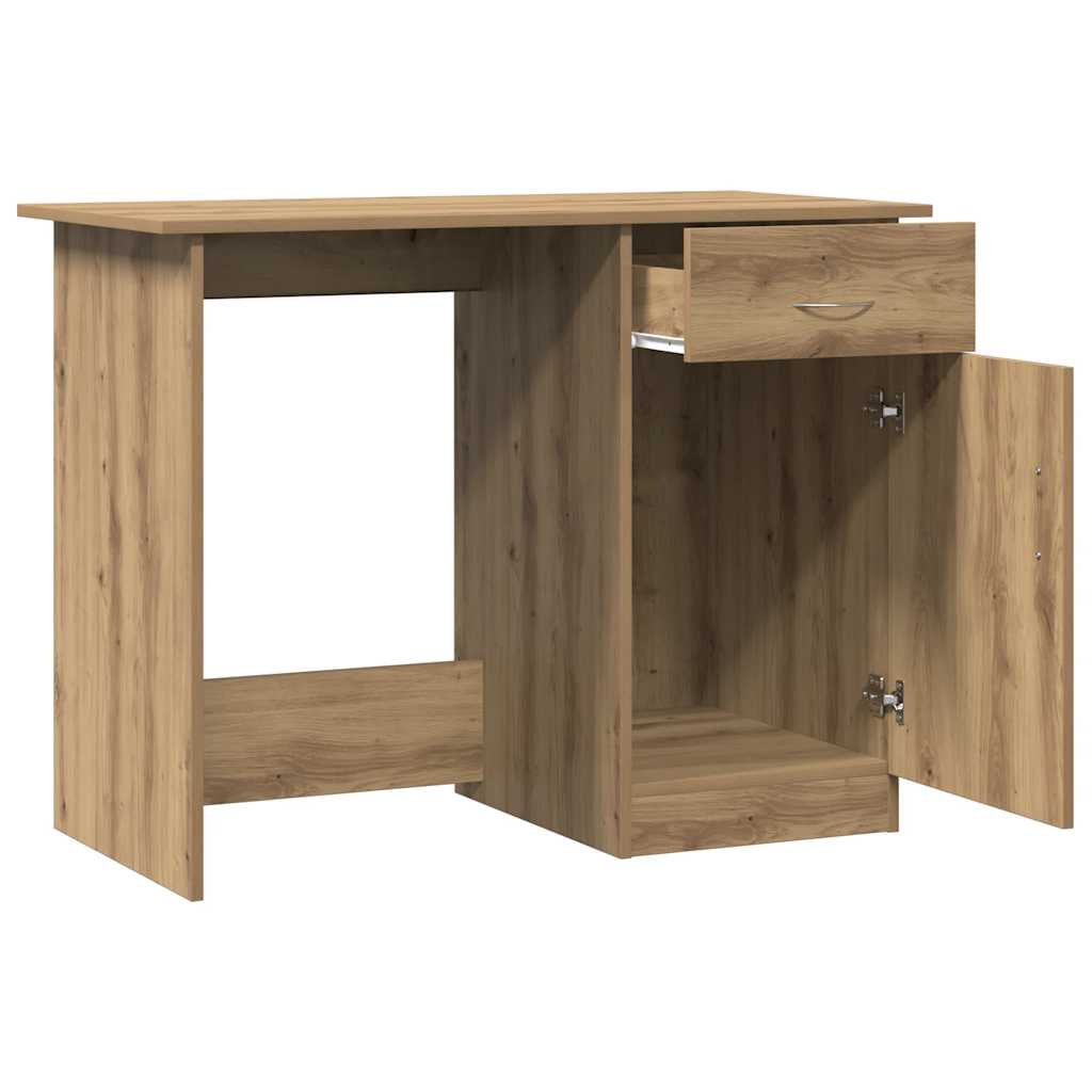 Schreibtisch Weiß 100×50×76 cm Holzwerkstoff