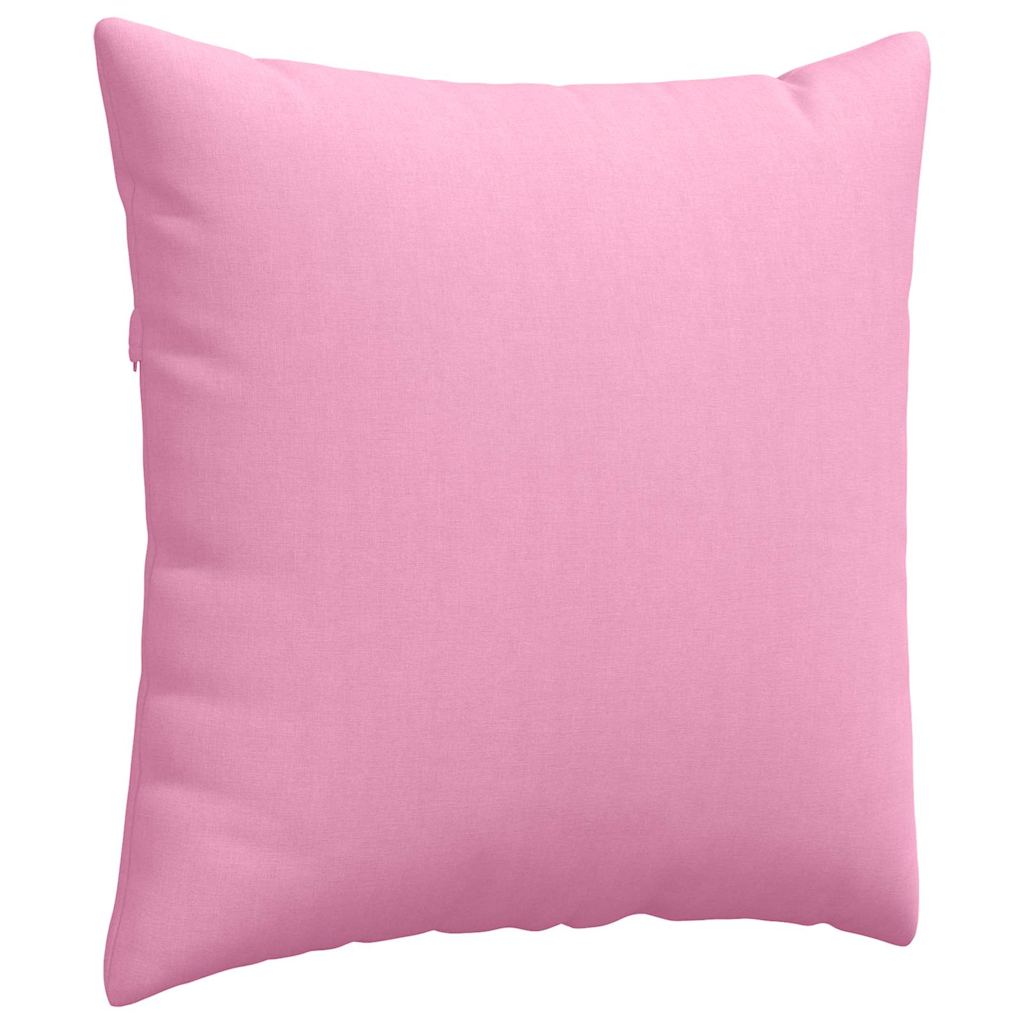 Sofakissen 2 pcs Hellgrau 50 x 30 cm Stoff