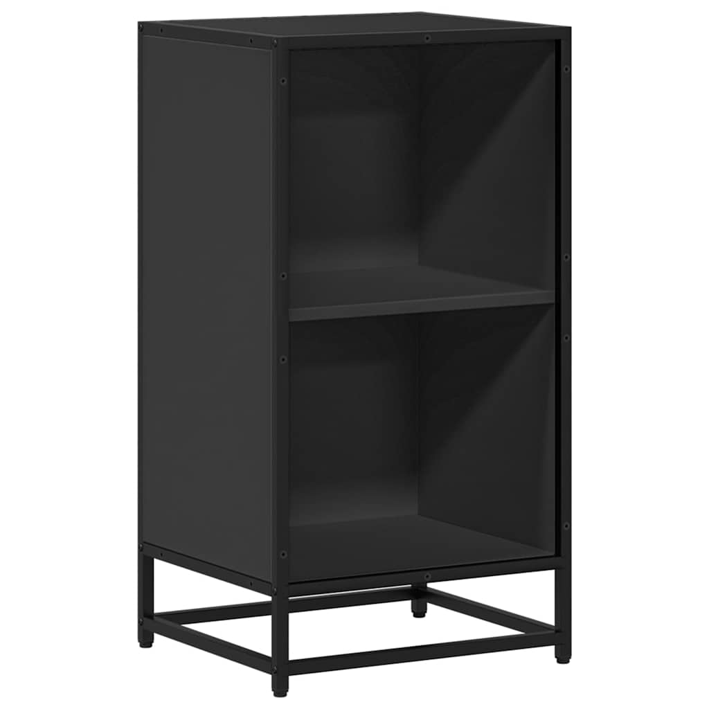 Bücherregal Schwarz 60x35x139 cm Holzwerkstoff