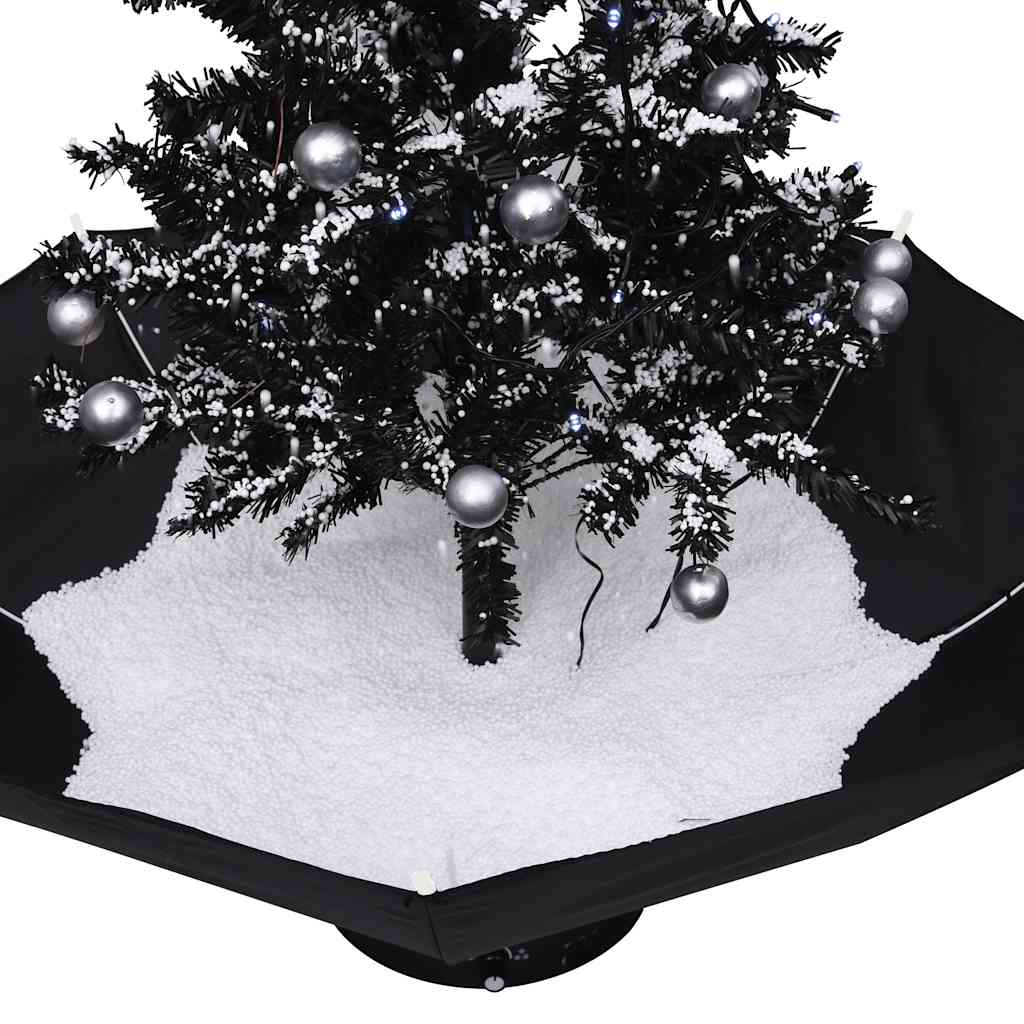 Schneiender Weihnachtsbaum mit Schirmfuß Grün 75 cm