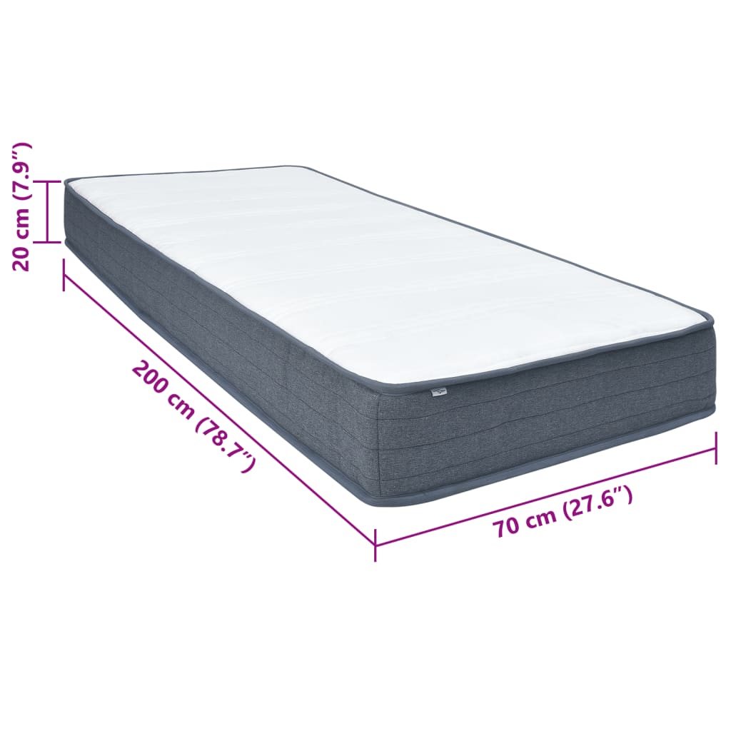 Boxspringbett-Matratze Mittel 200 x 80 x 20 cm