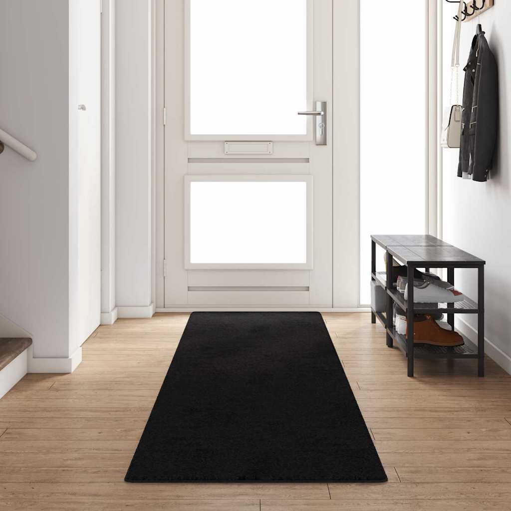 Teppichläufer Grau 50 x 100 cm 100% Polypropylen Tuft