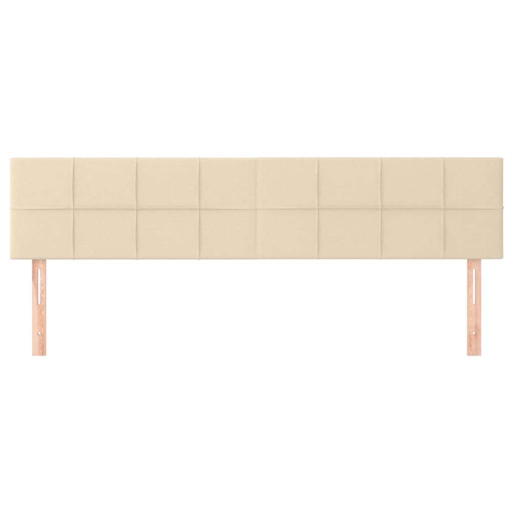 Kopfteil Hellgrau 80x5x118/128 cm Stoff