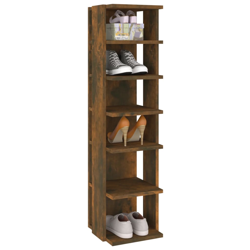 Schuhschrank Weiß 27,5x27x102 cm Holzwerkstoff