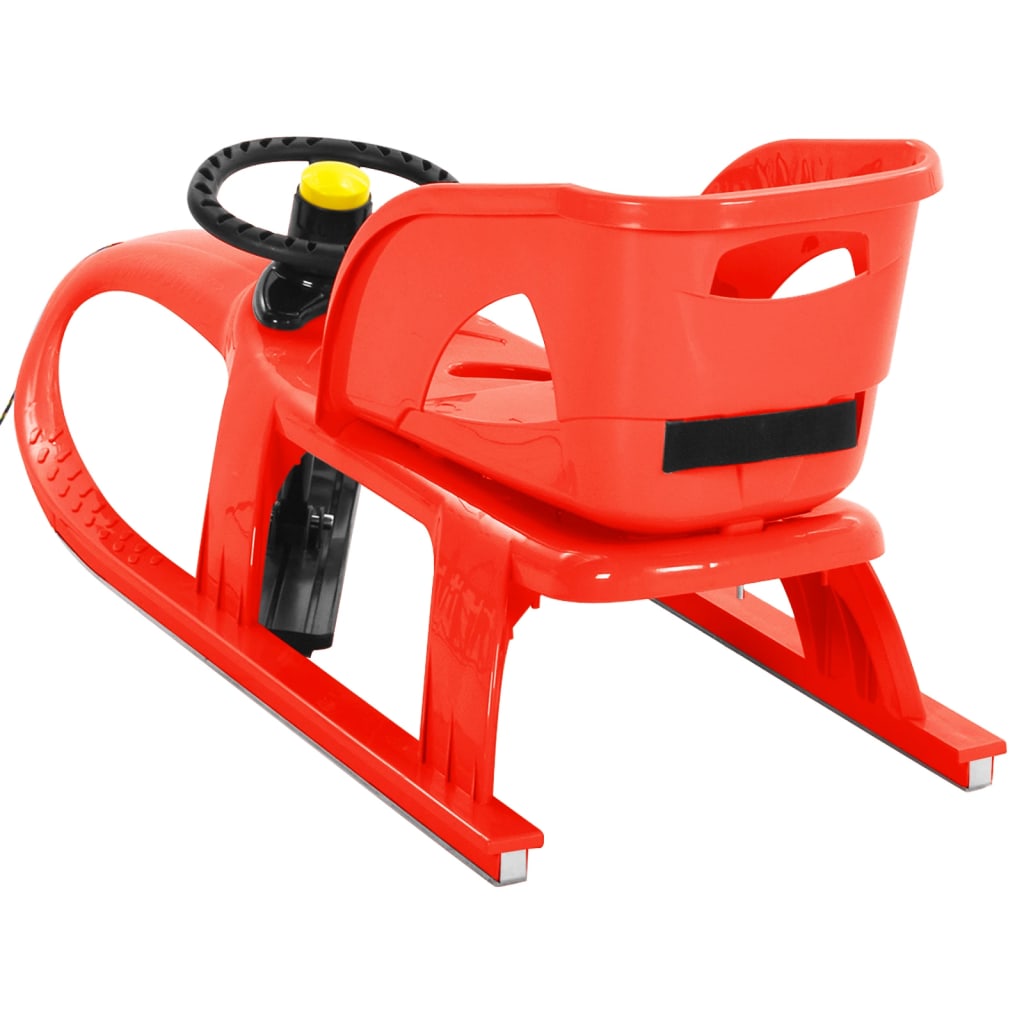 Schlitten für Kinder Blau 102,5x40x23 cm Polypropylen