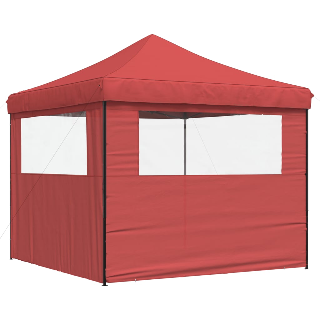 Partyzelt Faltbar Pop-Up Schwarz 292x292x315 cm