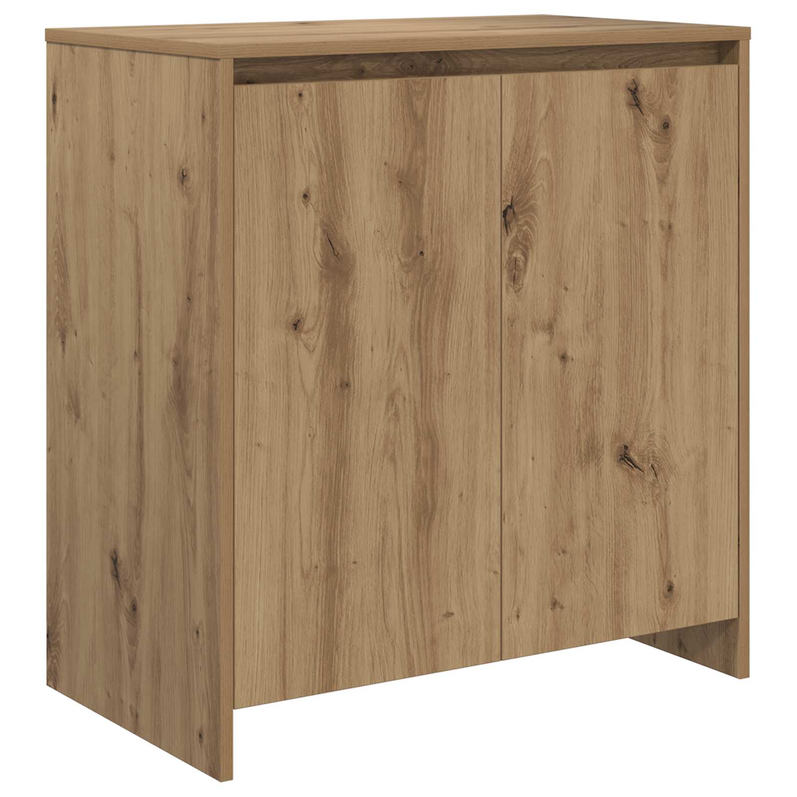 3-tlg. Sideboard Weiß Holzwerkstoff