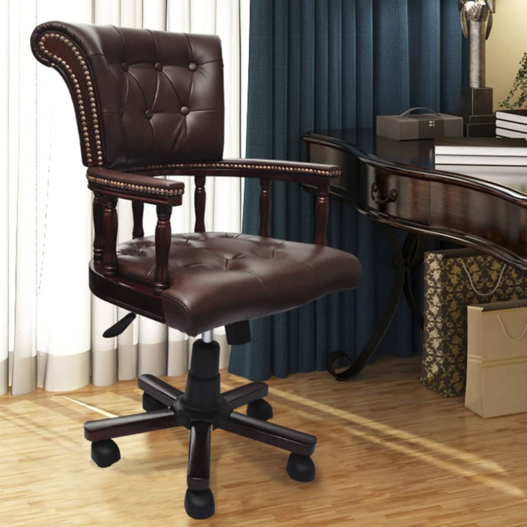Bürodrehstuhl Weiß
