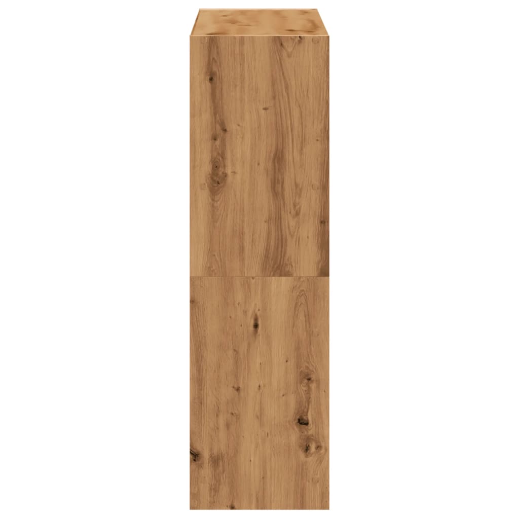 Bücherregal Weiß 102x32x108 cm Holzwerkstoff