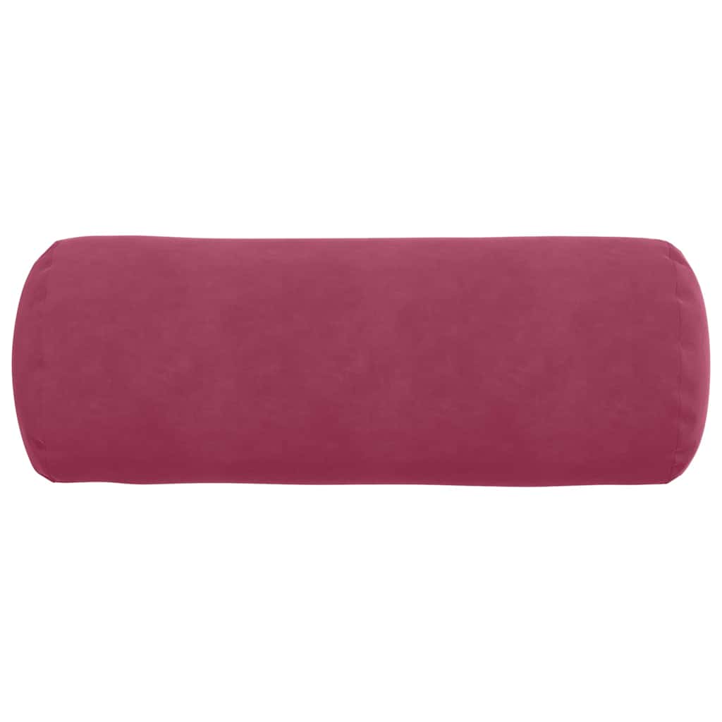 Bolsterkissen 2 Stück Blau Ø 15 x 40 cm Cordstoff