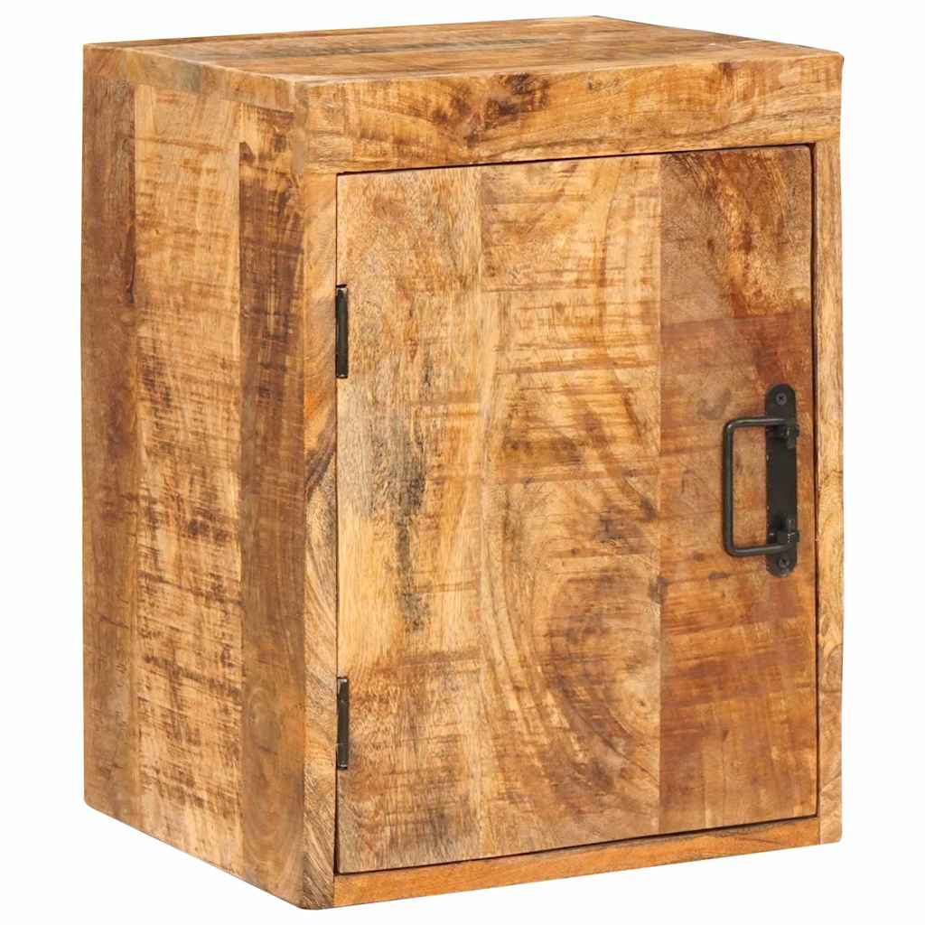 Nachttisch Braun 35 x 33 x 48 cm Massivholz Mango