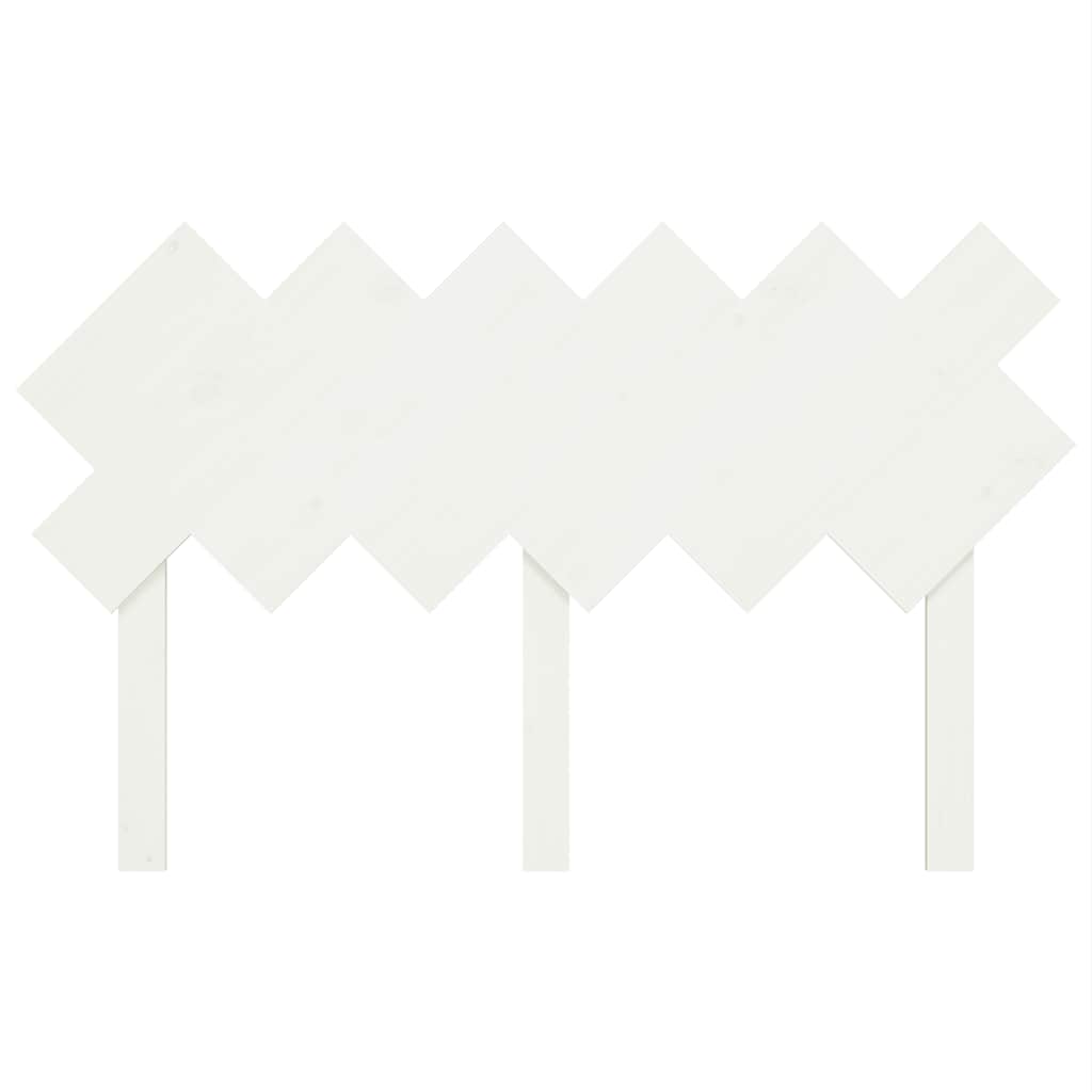 Kopfteil Grau 72,5x3x81 cm Massivholz Kiefer