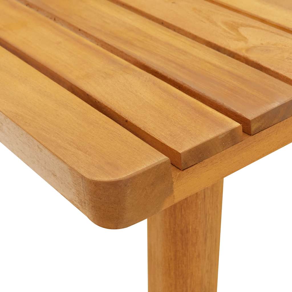 2-Sitzer-Gartensofa mit Kissen Massivholz Akazie