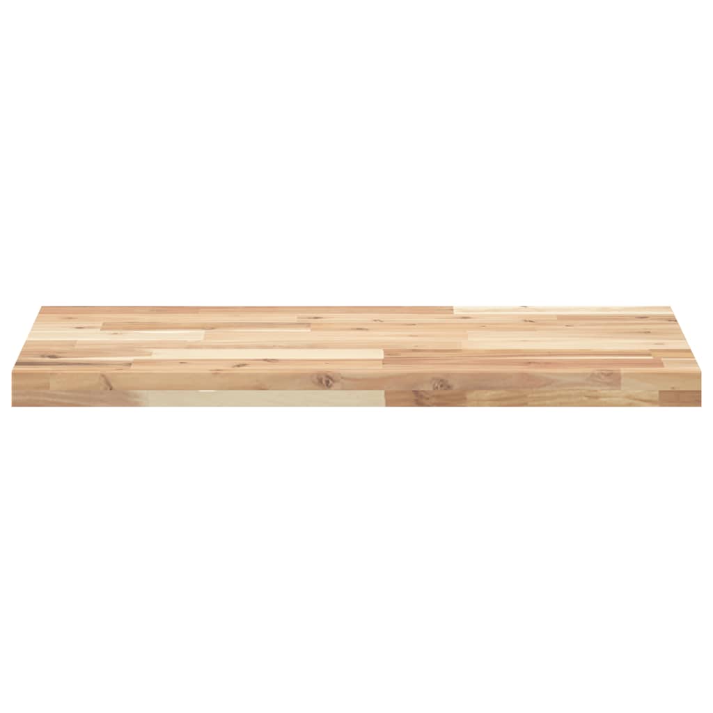Tischplatte 40x20x2 cm Rechteckig Massivholz Akazie