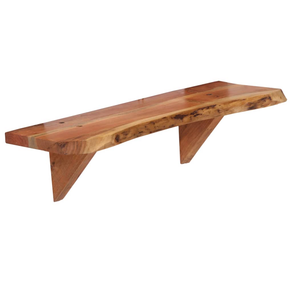 Wandregale 2 Stk. 110x20x18 cm Massivholz Akazie