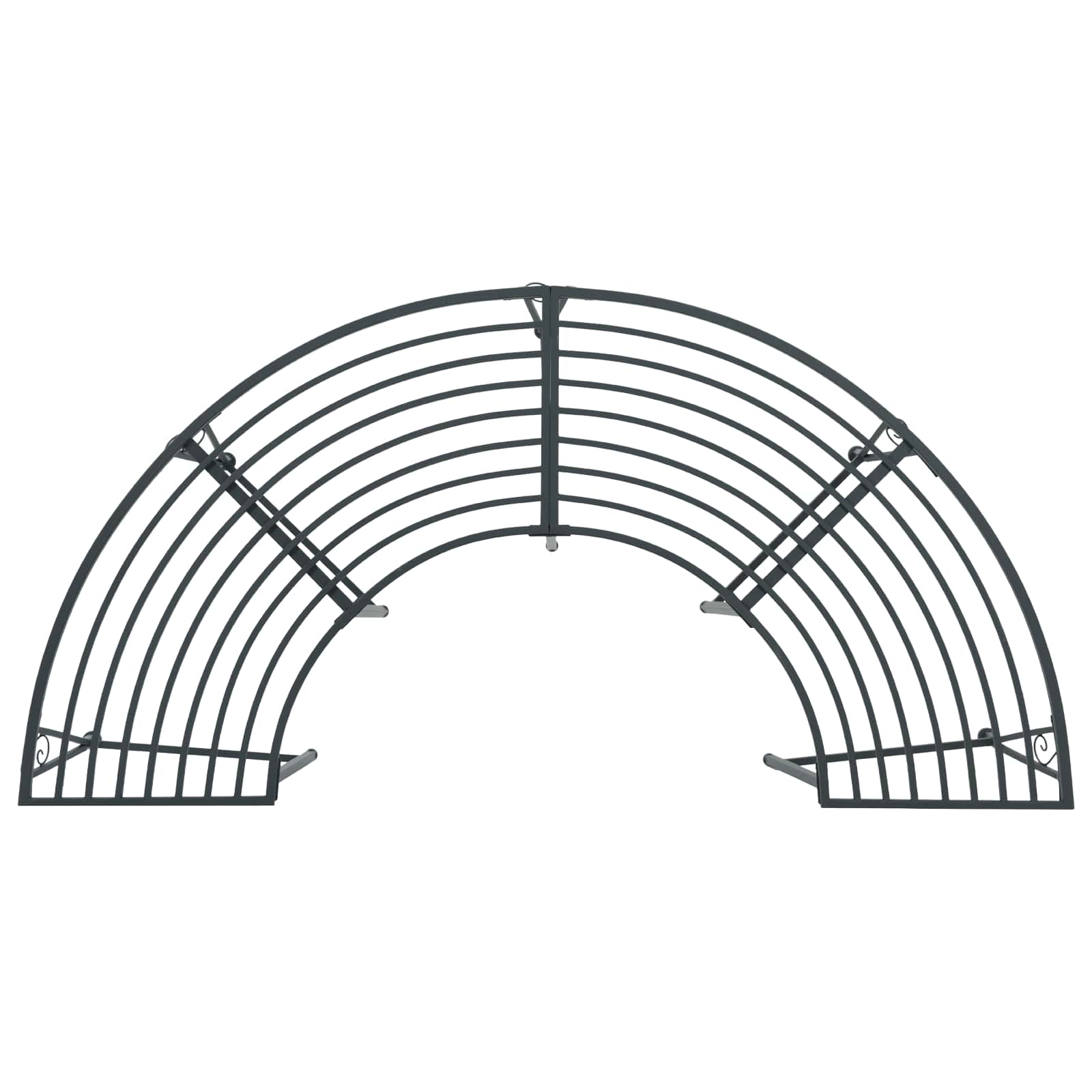 Baumbank 160 cm Stahl