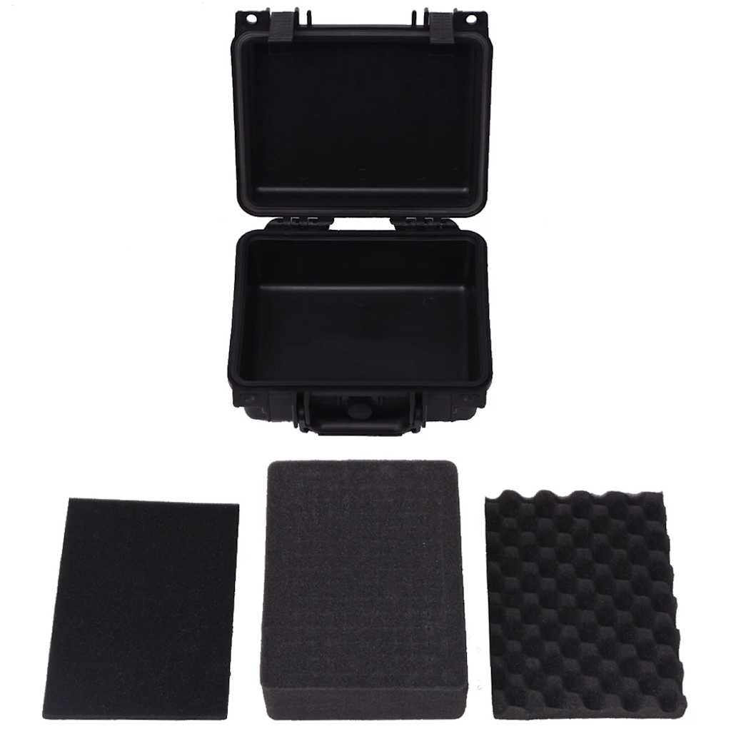 Universalkoffer Schwarz 40,6x33x17,4 cm